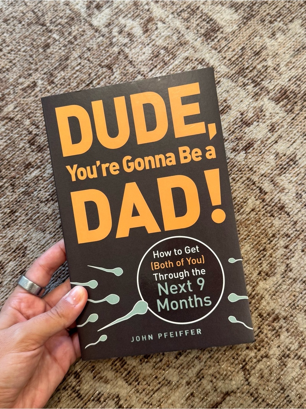 Dude, You're Gonna Be a Dad! Book by John Pfeiffer
#dad #pregnancy